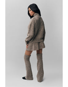 Viv Skirt | Heather Grey