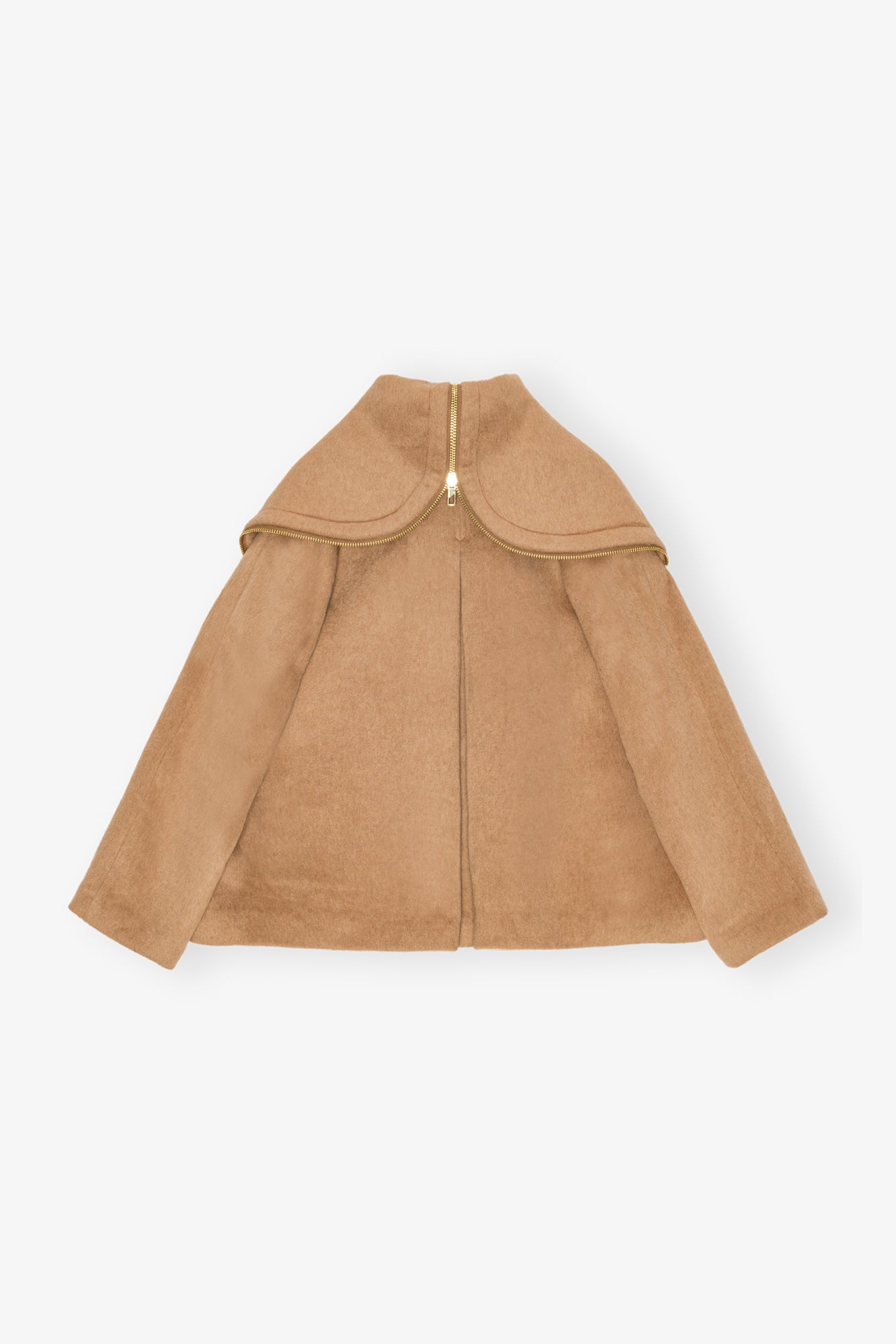 Double Face Wool Jacket | Latte