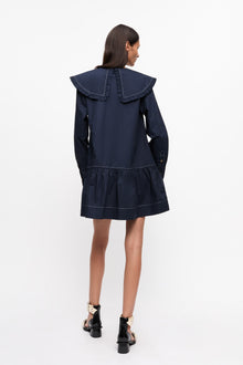 Mini Shirt Dress | Sky Captain