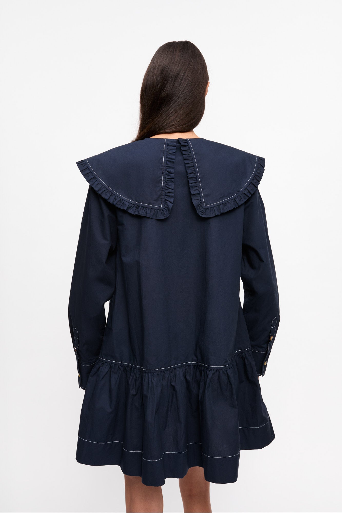 Mini Shirt Dress | Sky Captain