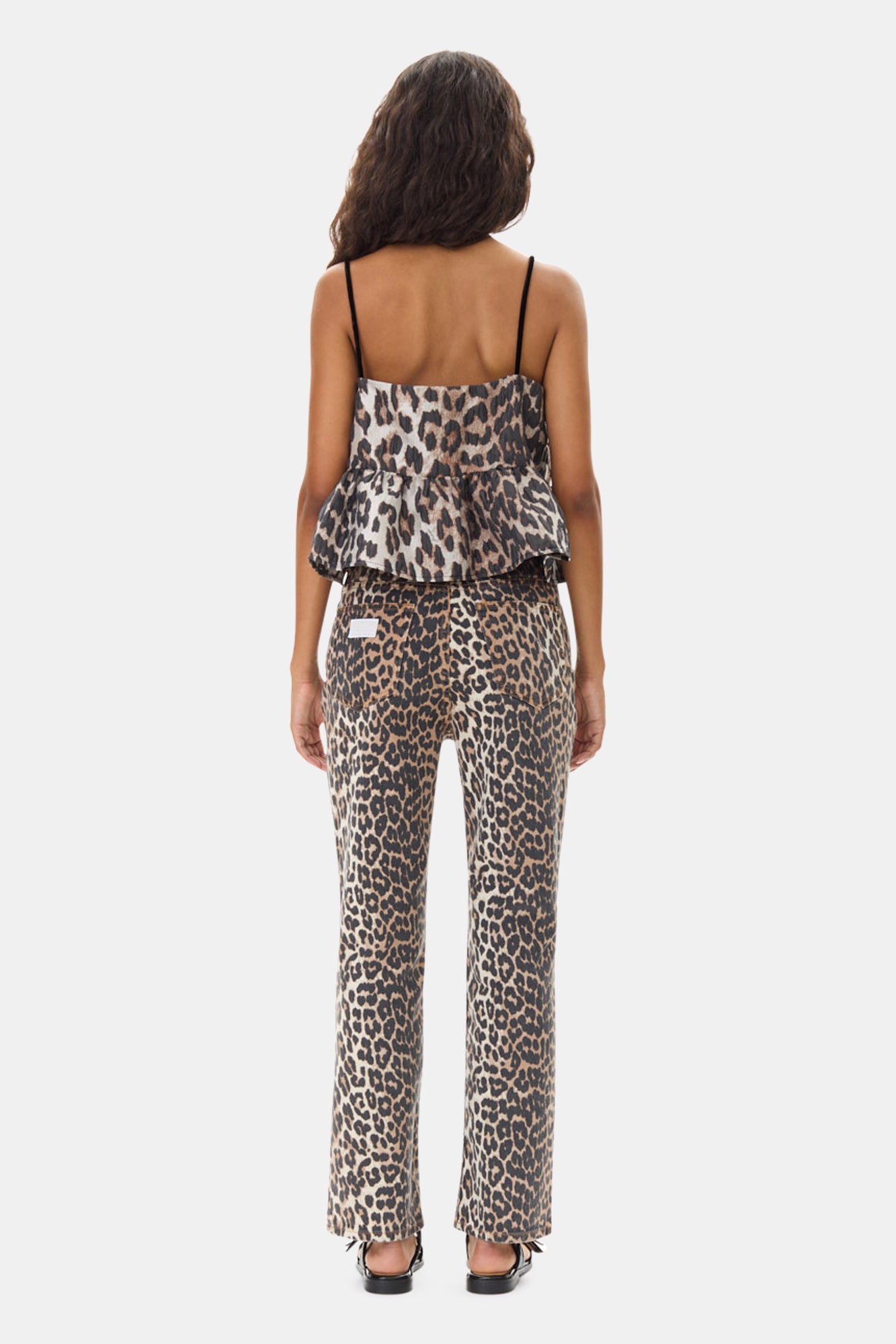 3D Jacquard Top | Leopard