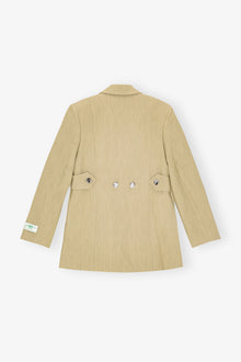 Twill Suiting Blazer | Boa