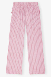 Stripe Cotton Pyjama Trousers | Lilac Sachet
