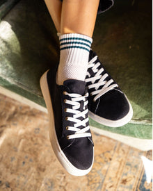 Womens | Ibiza Canvas Sneaker | Noche Black