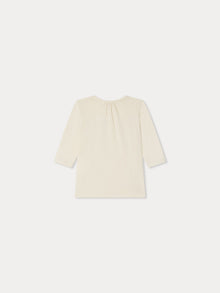 Girl | Tahsina Long Sleeved T Shirt | Alabaster White