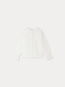 Girl | Dorina Ruffled Blouse | Milk White