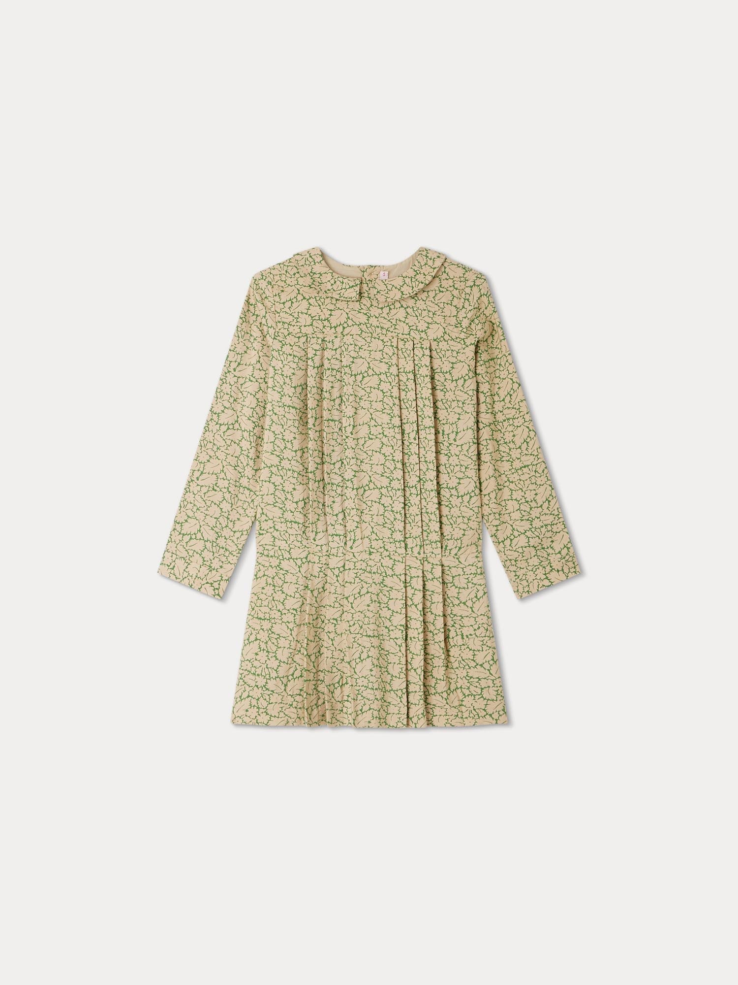 Girl | Genziana Peter Pan Collar Dress | Clover