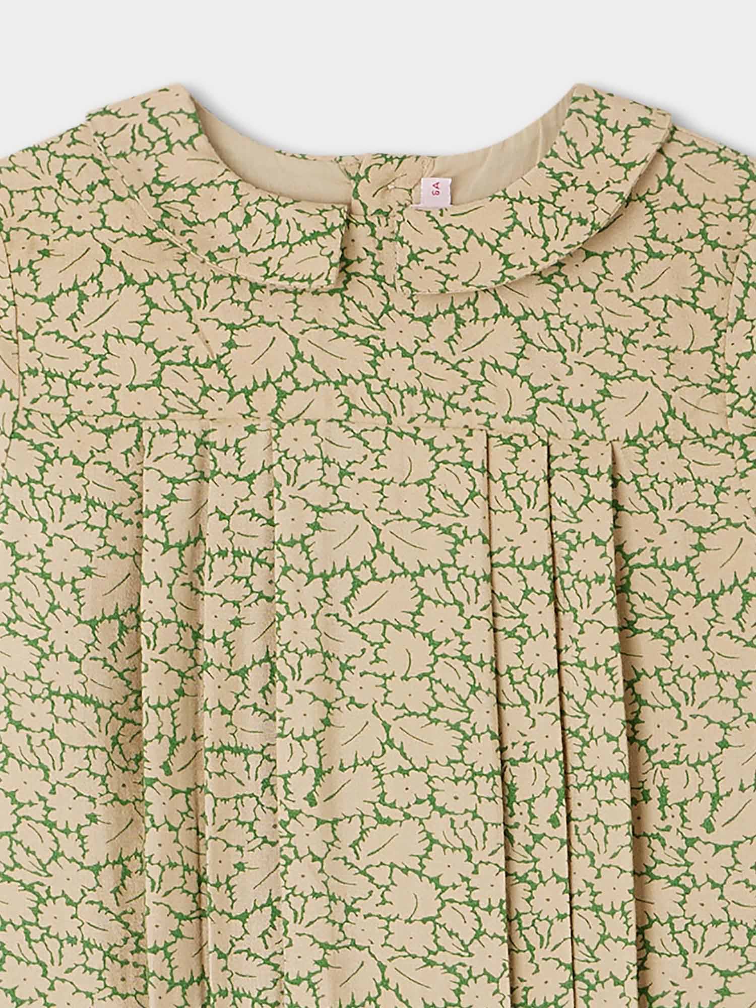 Girl | Genziana Peter Pan Collar Dress | Clover