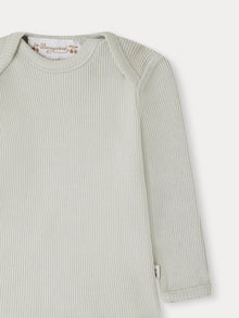 Boy | Timi Plain Purple Set | Turtledove Gray