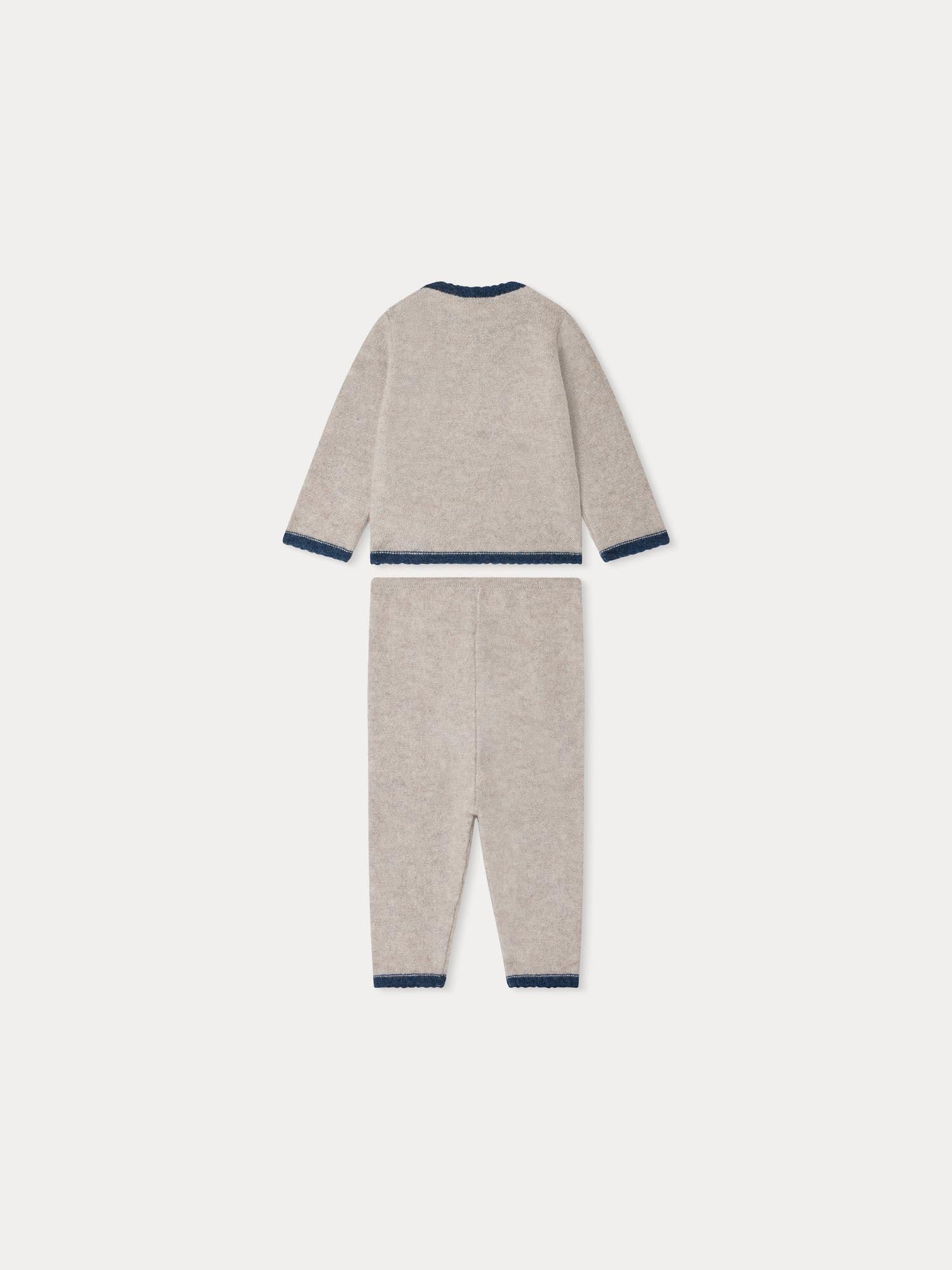 Boy | Bambini Cashmere Set | Taupe