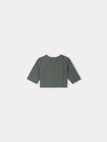 Boy | Gani Checkered Tunic | Green Grey