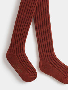Girl | Banny Beige Cotton Tights | Sienna