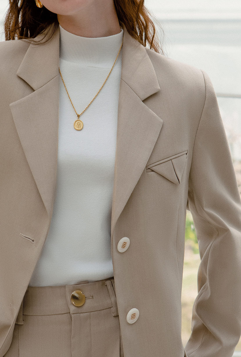 Astoria Blazer | Camel