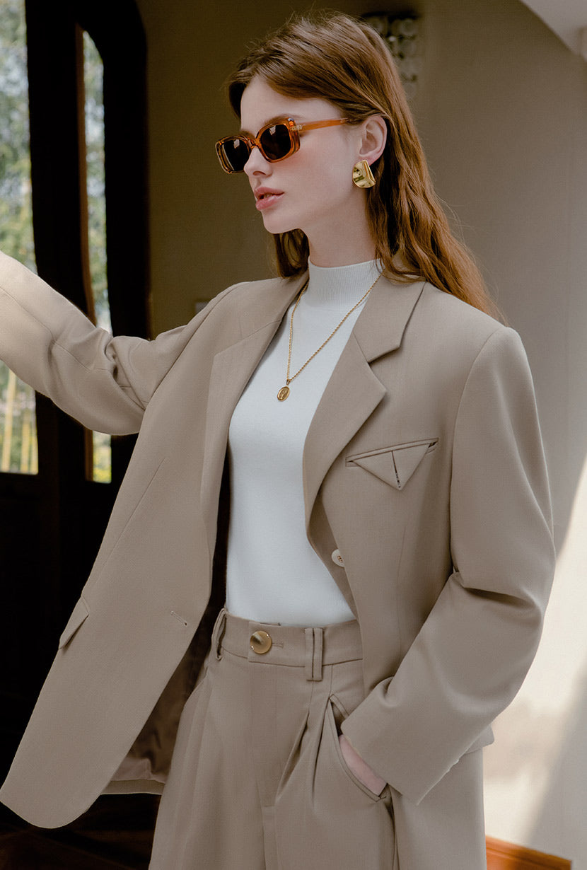 Astoria Blazer | Camel