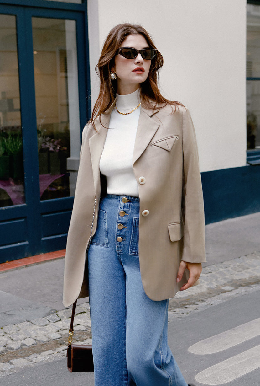 Astoria Blazer | Camel