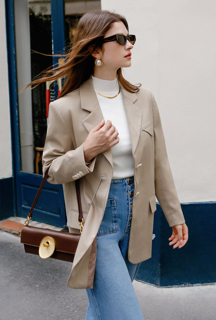 Astoria Blazer | Camel