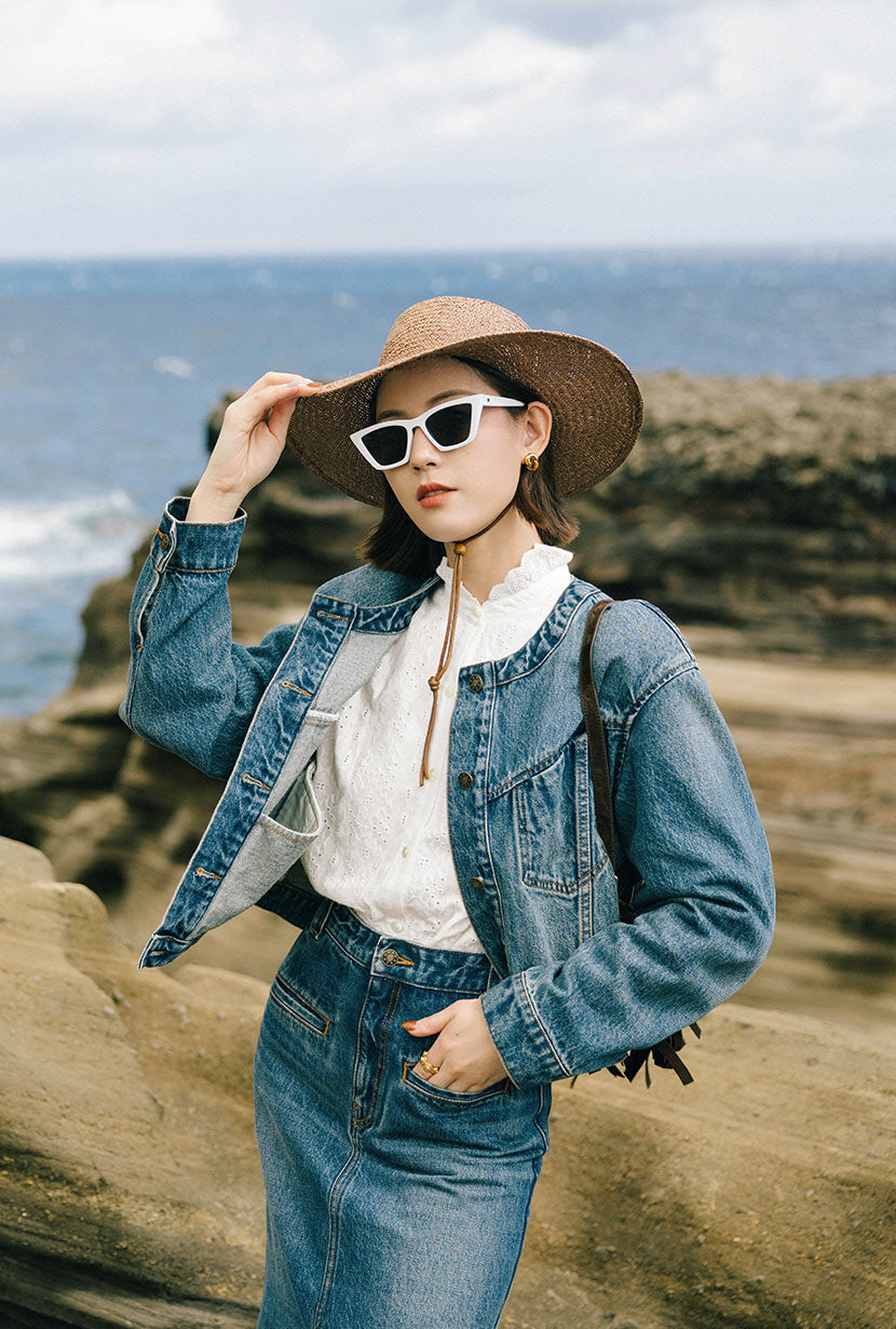 Paige Denim Jacket | Blue