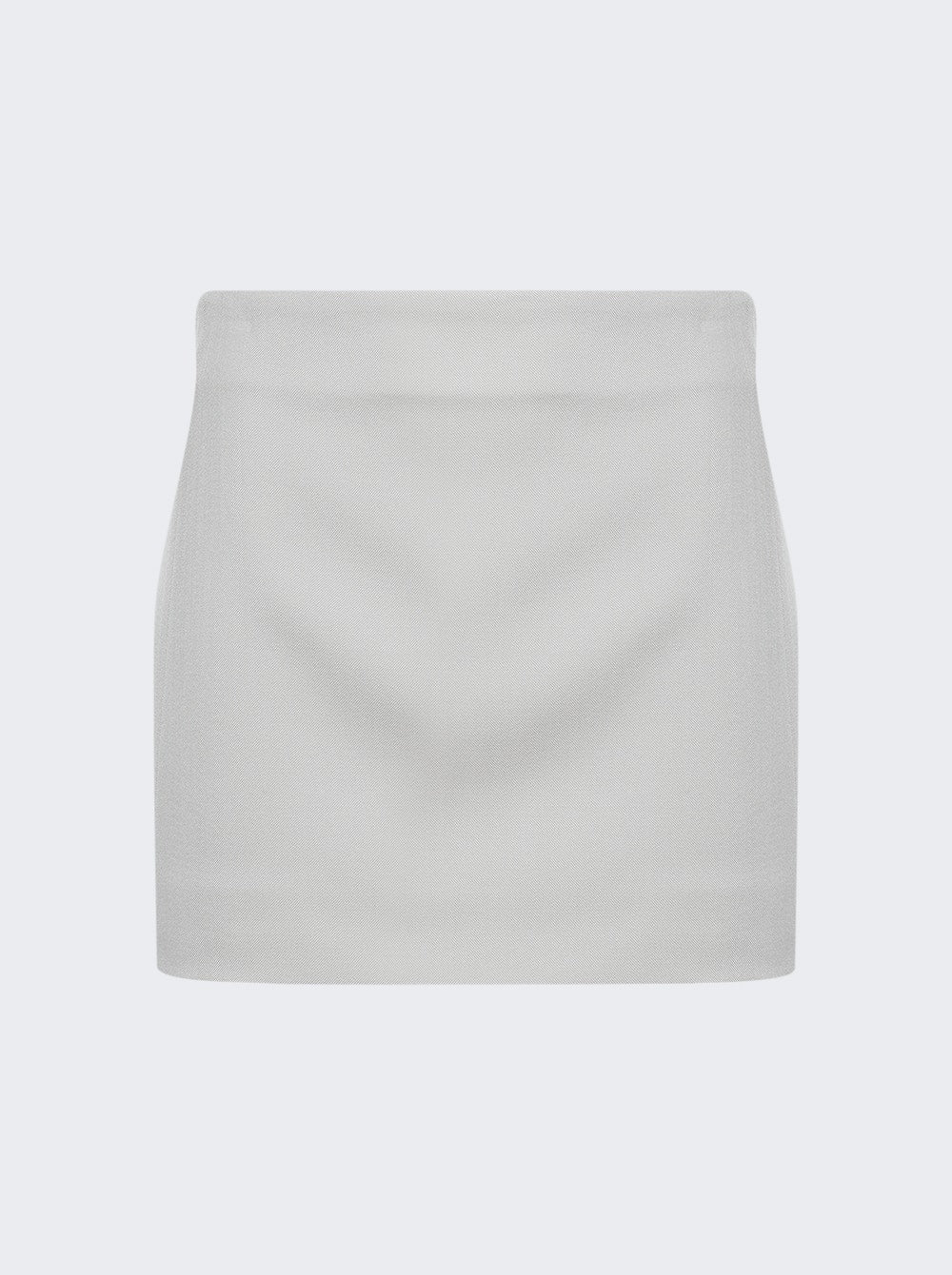 Women | WARDROBE.NYC | Column Mini Skirt | Cement Grey