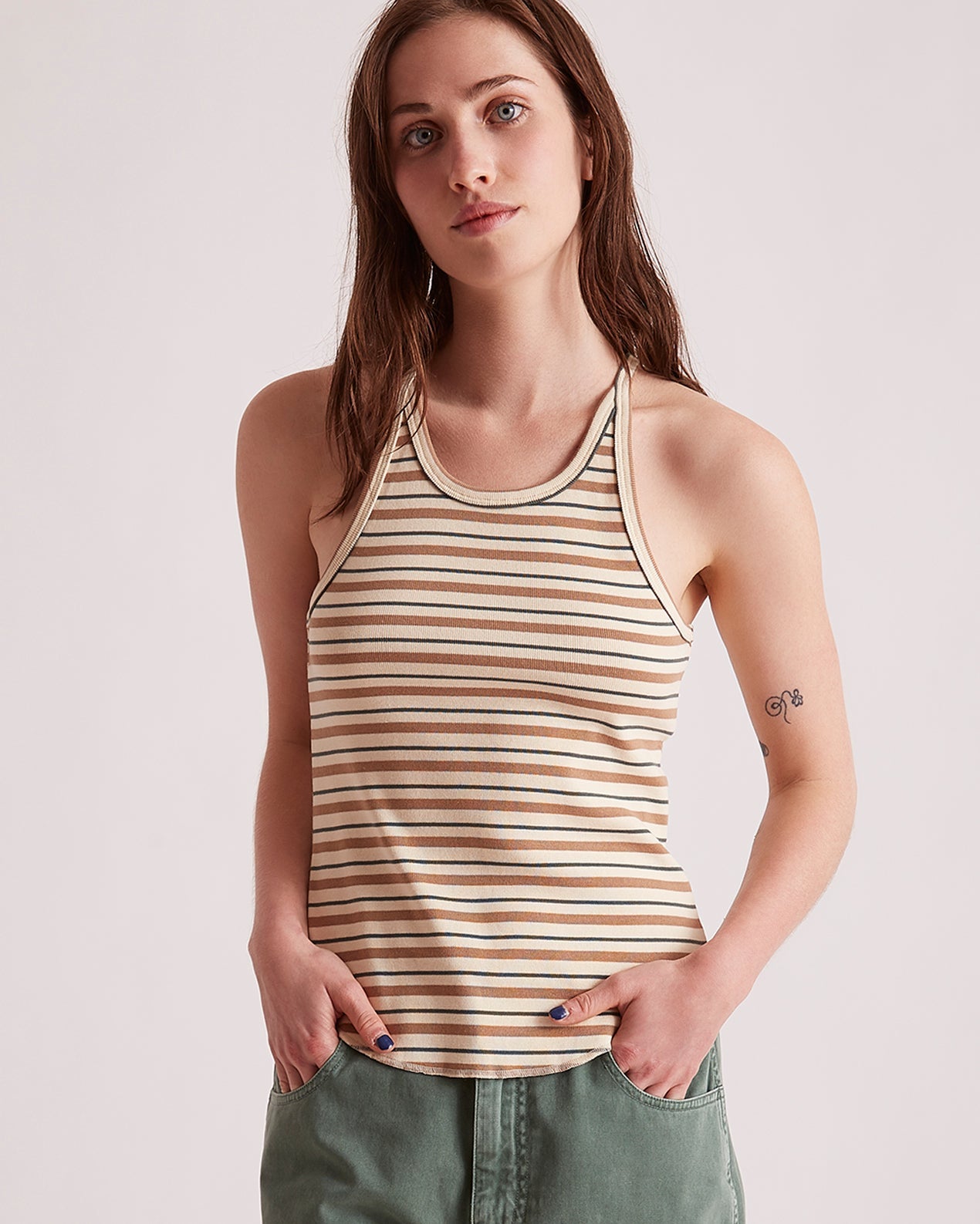 Dark Earth | Lara Tank Top