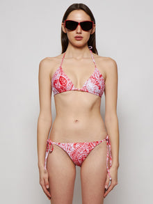 Mara Hoffman | Adonia Rae Bikini Top | Red