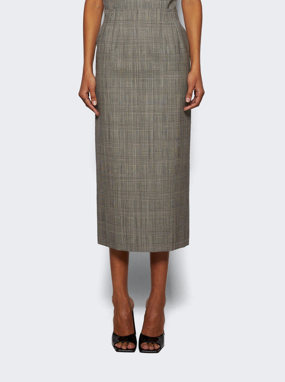 Women | WARDROBE.NYC | Contour Midi Skirt Prince Of Wales