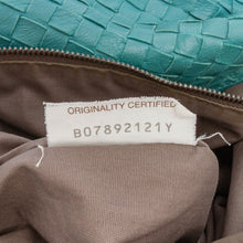 Bottega Veneta | Pre-Owned Nappa Intrecciato Crossbody | Blue/Turquoise