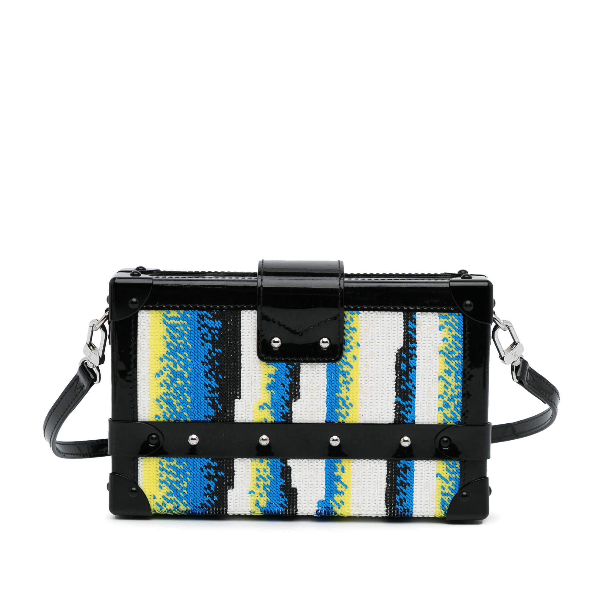 Louis Vuitton | Pre-Owned Sequins Petite Malle | Black