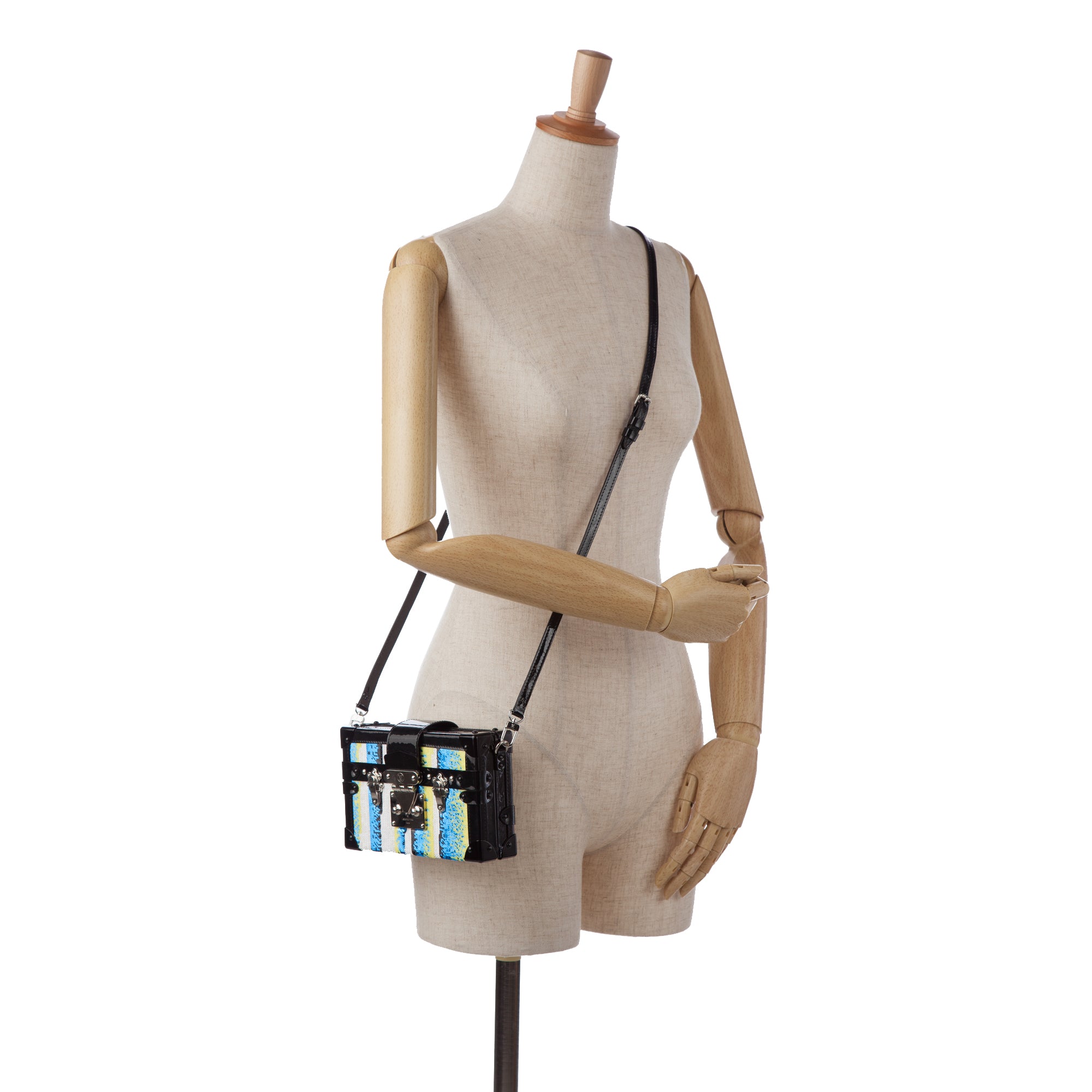 Louis Vuitton | Pre-Owned Sequins Petite Malle | Black