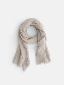 Unisex | Jamie Boiled Wool Scarf | Summer Linen