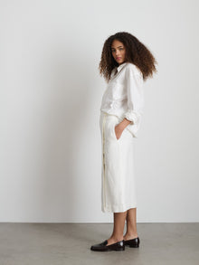Women | Madeline Skirt | Twill Ecru