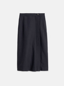 Women | Madeline Skirt | Twill Washed Black
