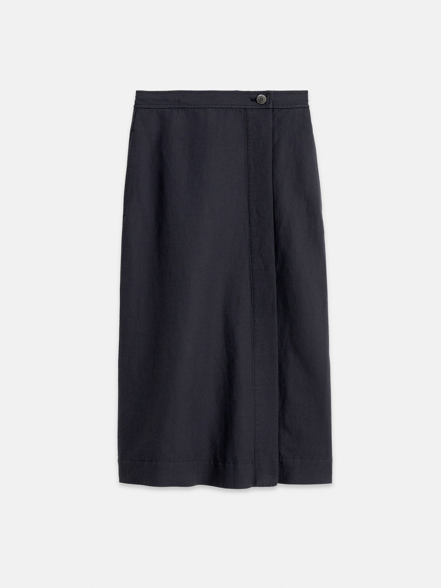 Women | Madeline Skirt | Twill Washed Black