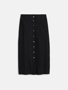 Women | Zoe Skirt | Linen Black