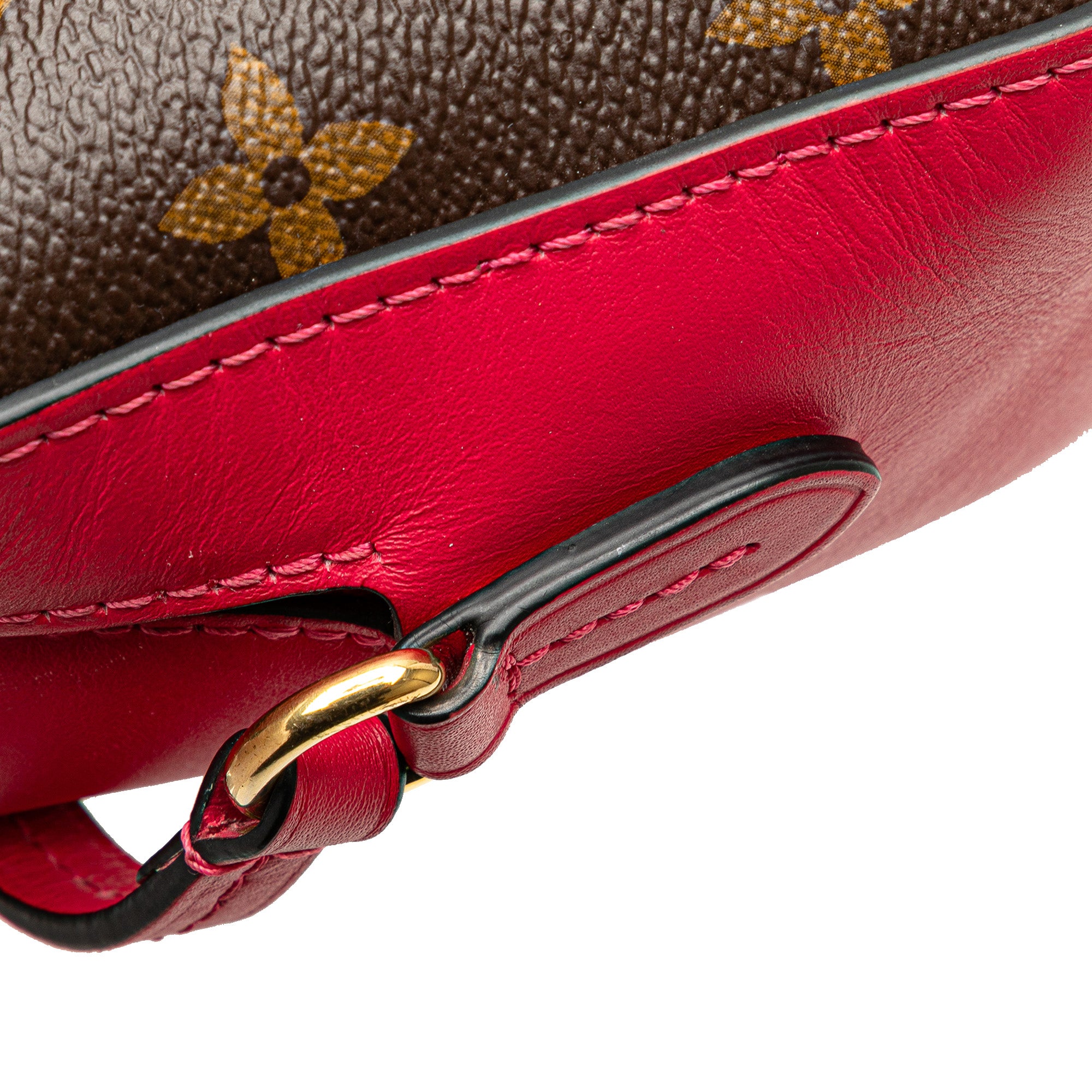 Louis Vuitton | Pre-Owned Monogram Saintonge | BrownRed