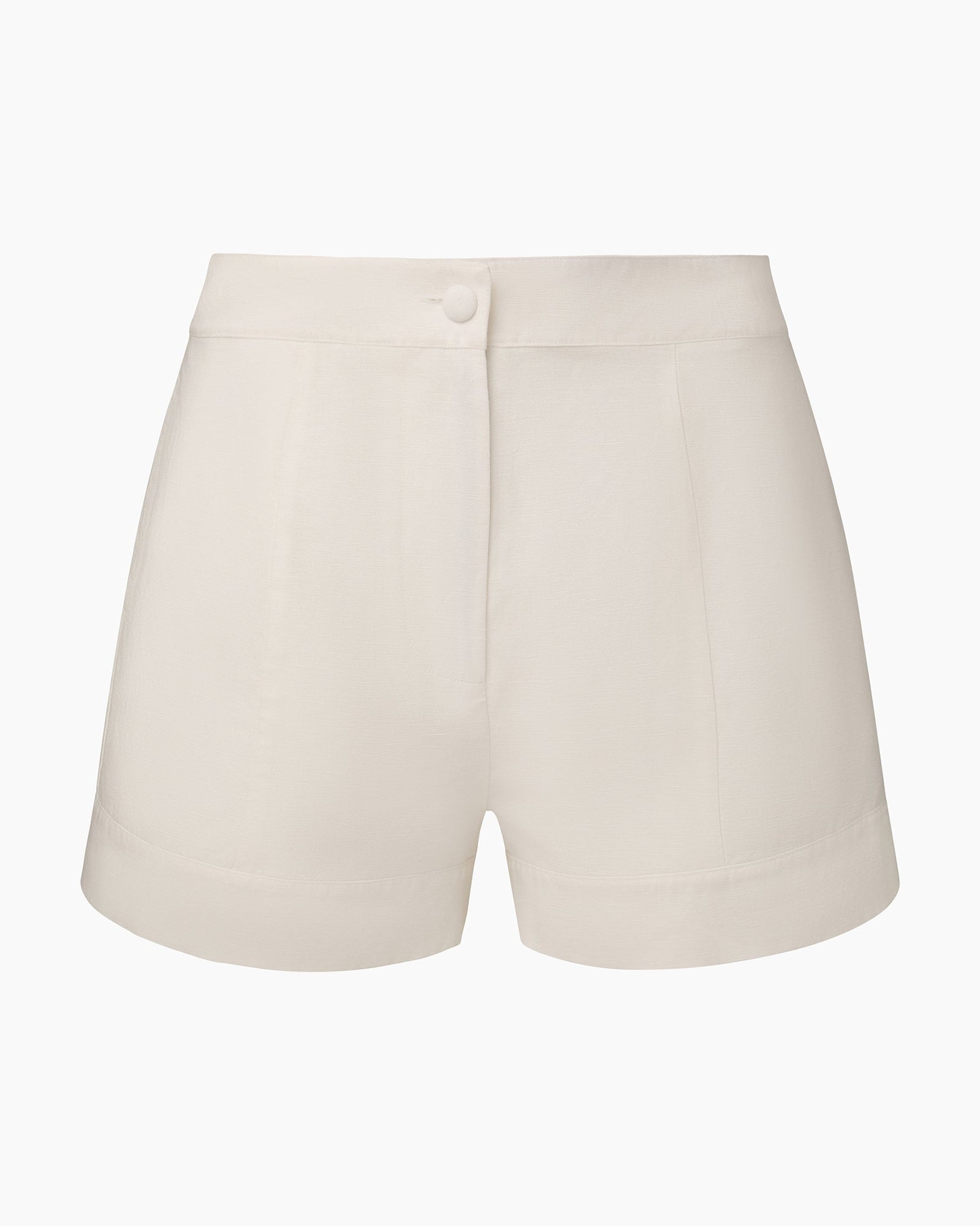 Womens | Air Linen Trouser Short | White