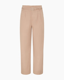 Womens | Lyocell Paperbag Trouser | Lunar Grey