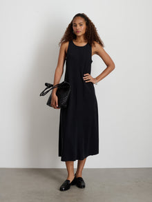 Women | Scarlett Slip Dress | Rich Black