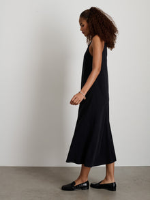 Women | Scarlett Slip Dress | Rich Black