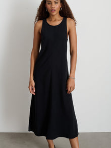 Women | Scarlett Slip Dress | Rich Black