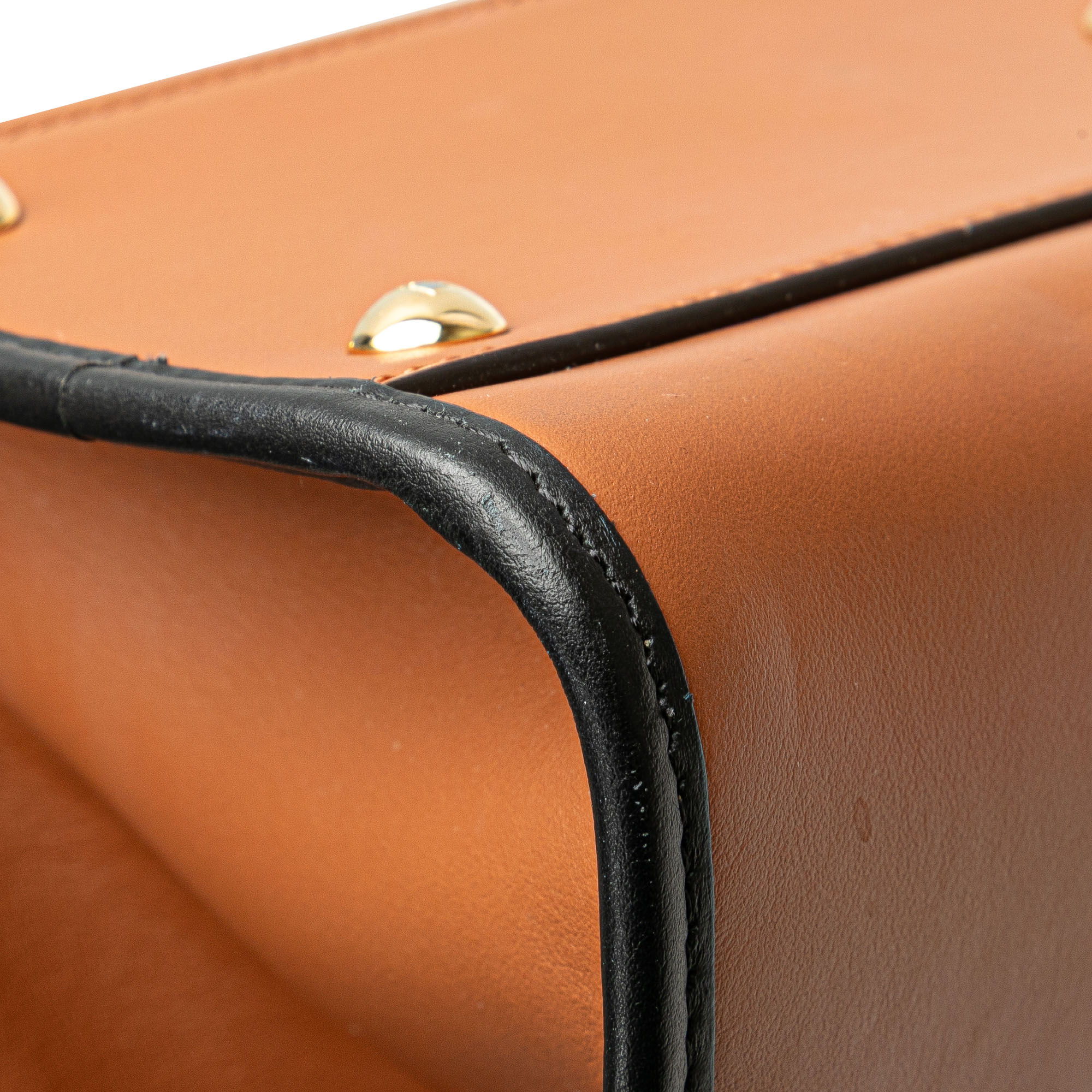 Fendi | Pre-Owned Small Leather Runaway Satchel | Brown/Camel