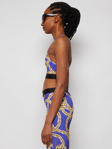 Women | VETEMENTS | Gold Chain Sports Bra