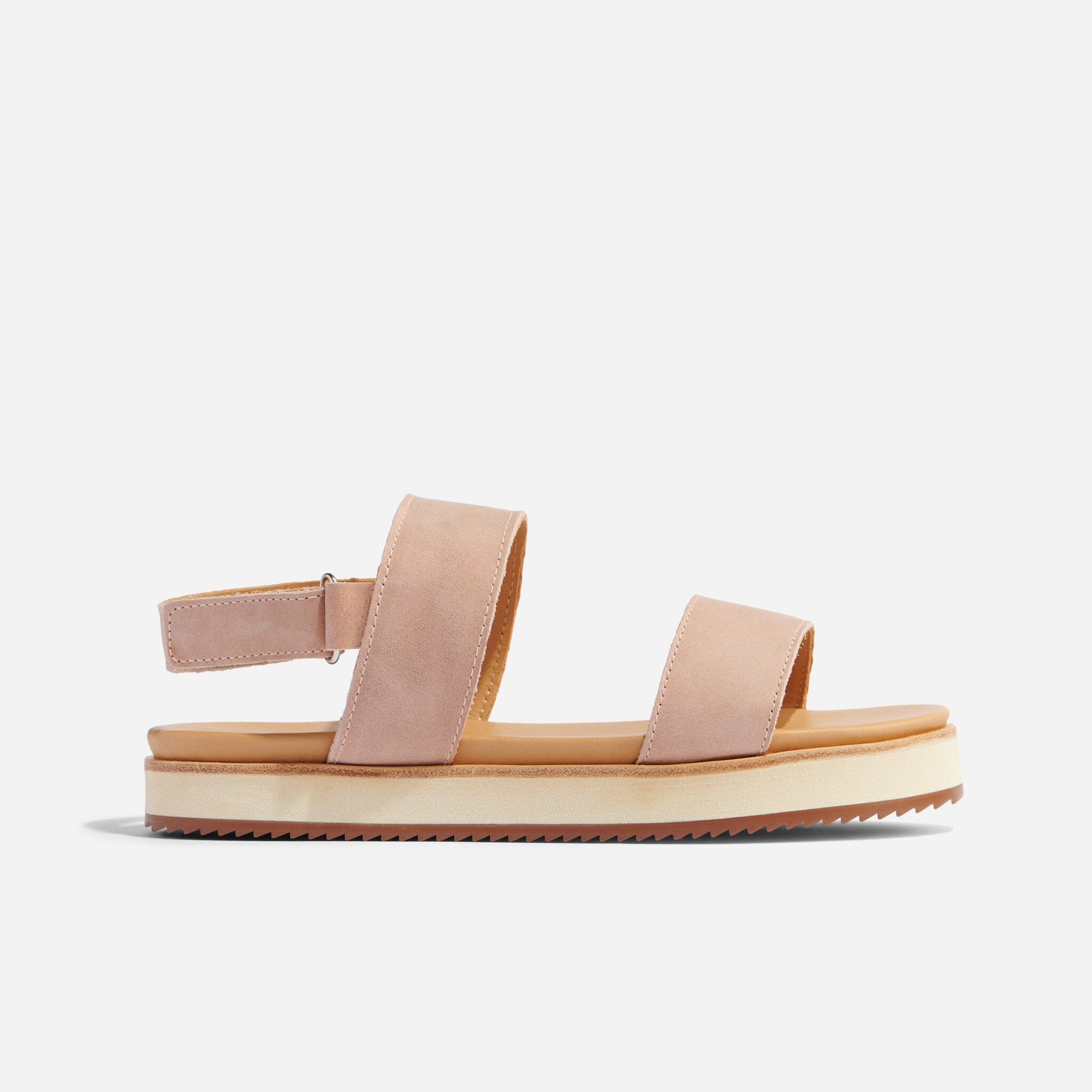 Go-To Flatform Sandal Desert Rose Women's Leather Sandal Nisolo