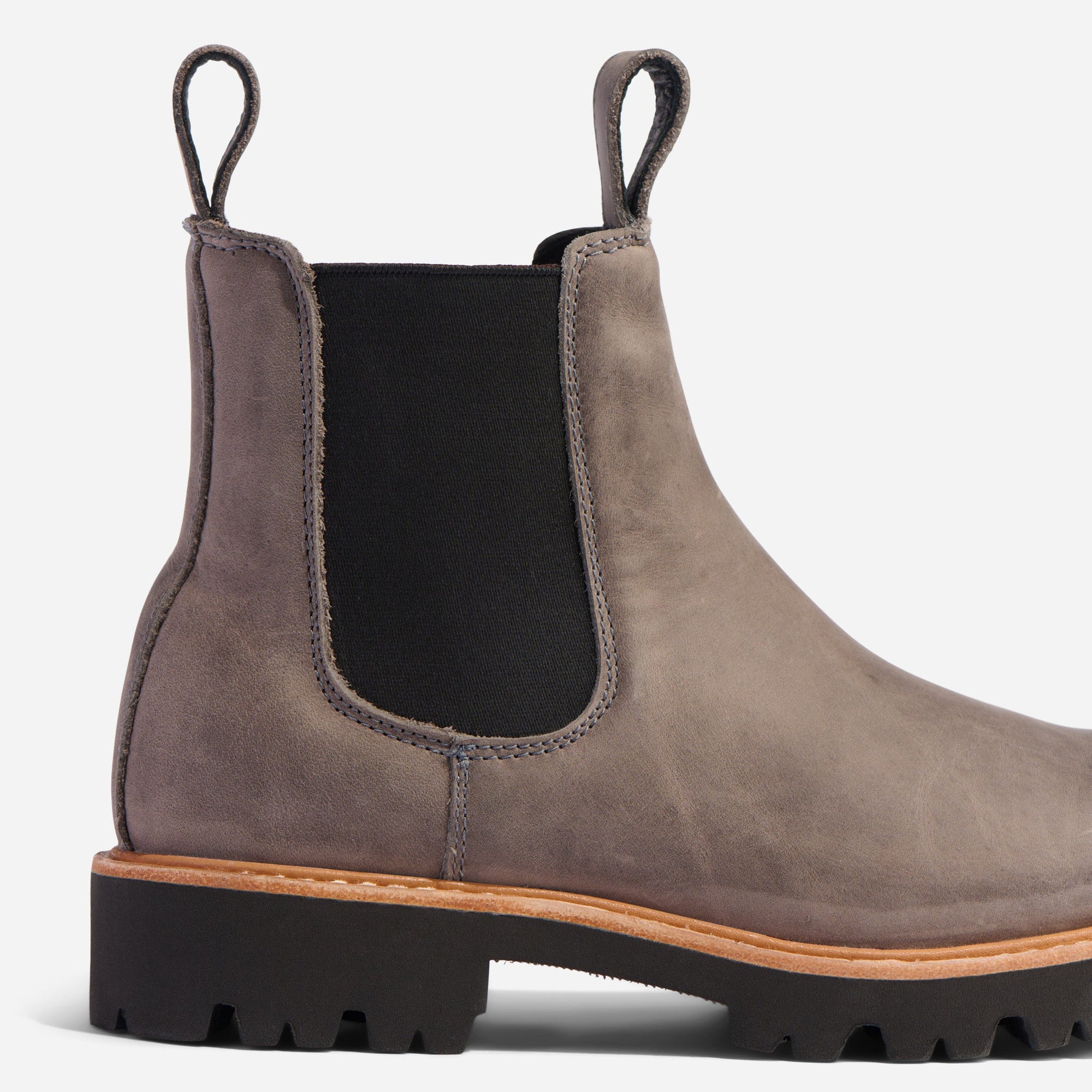 Womens | Go-To Lug Chelsea Boot | Grey