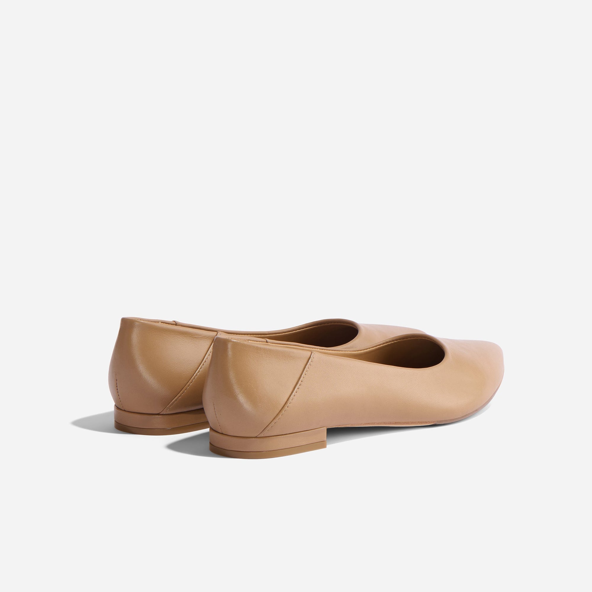 Womens | Fina Pointed Toe Flat | Almond