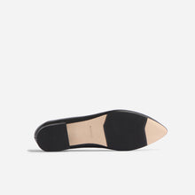 Womens | Fina Pointed Toe Flat | Black