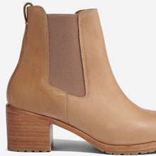 Womens | Ana Go-To Heeled Chelsea Boot | Almond