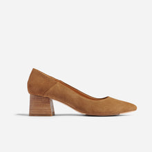 Womens | Fiorela Go-To Mid Heel | Taupe Suede