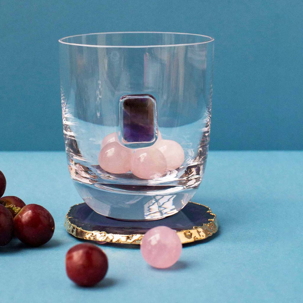 Vida Wine Gems | Rose Quartz | Set of 6