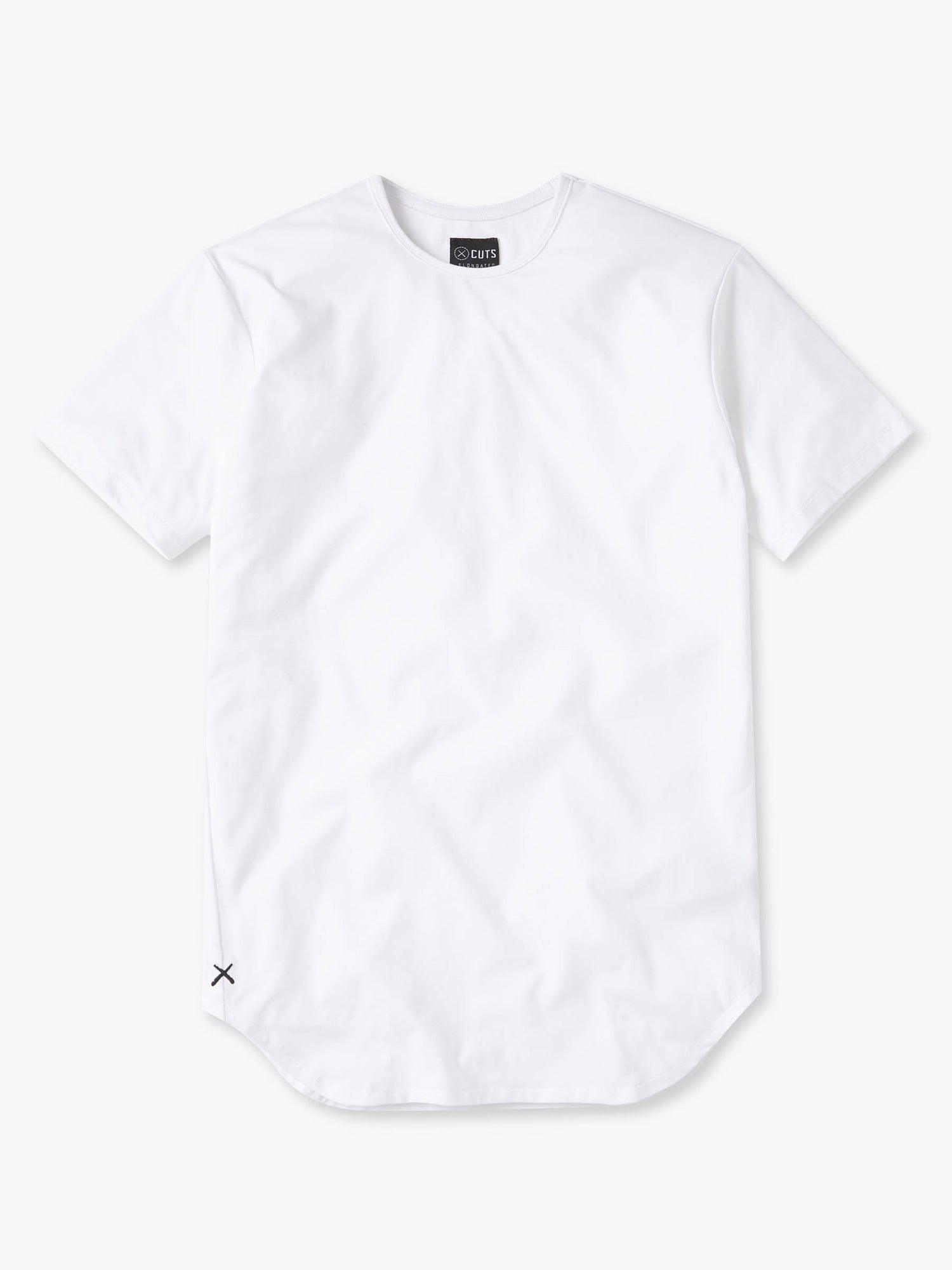 AO Elongated Tee | White Signature-fit PYCA Pro