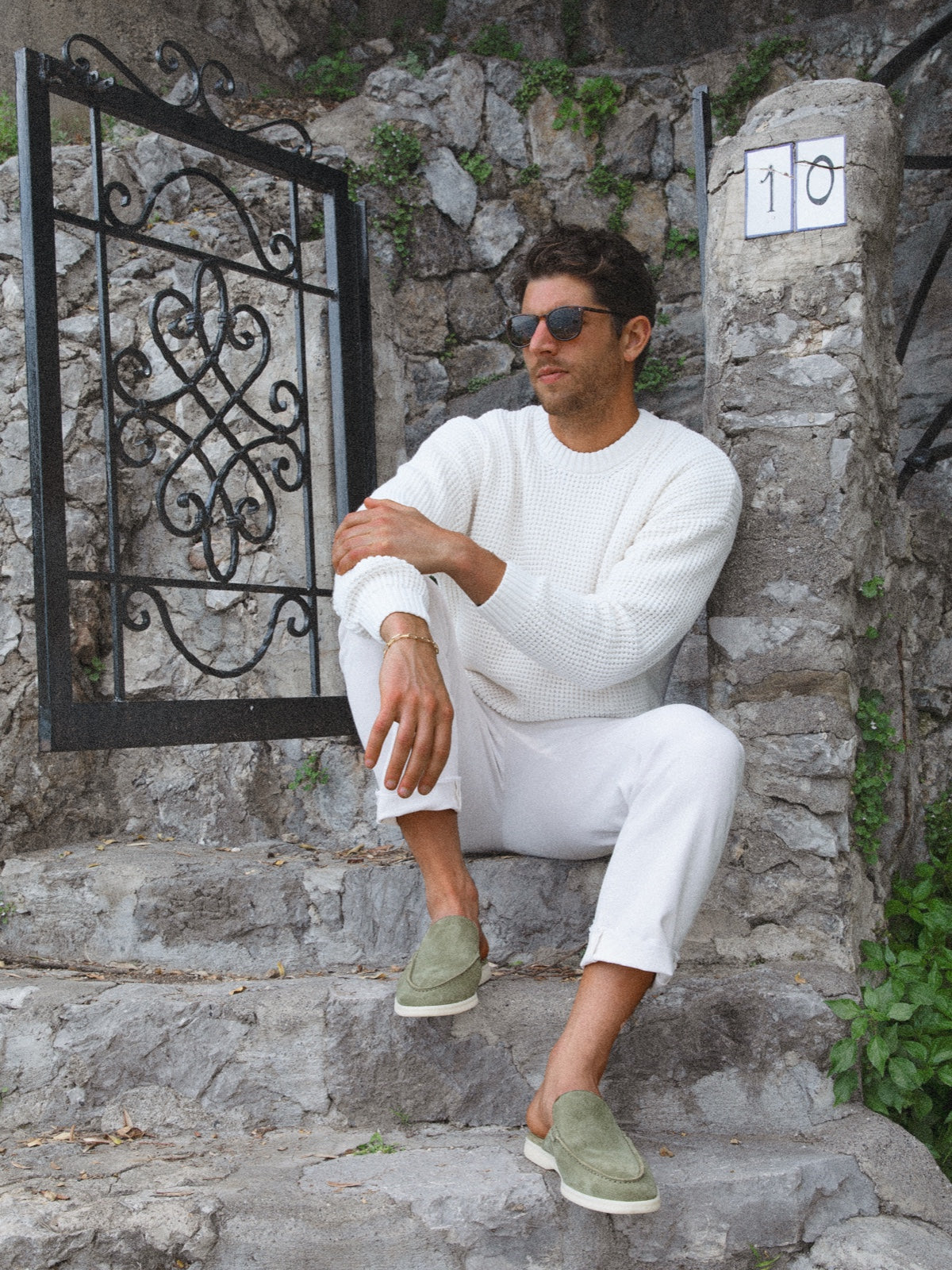 The Waffle Knit | Cream